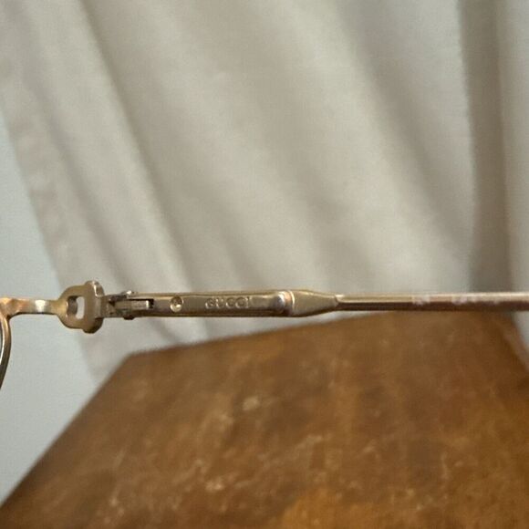 Gucci GG 2615 Tortoise Shell Gold Eyeglass Frames 125 KD4 Italy Designer Women - Picture 13 of 16